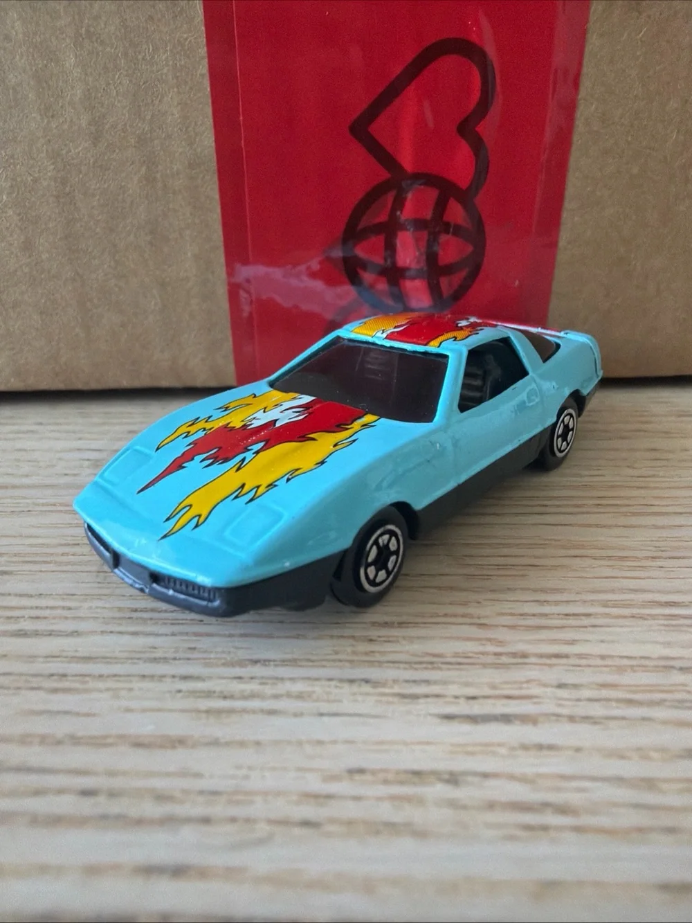 Vintage Yat Ming 1990s Chevy Corvette Diecast Car